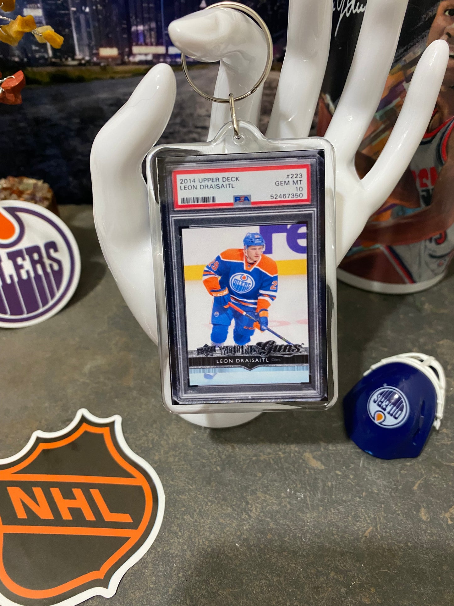 Leon Draisaitl PSA slab