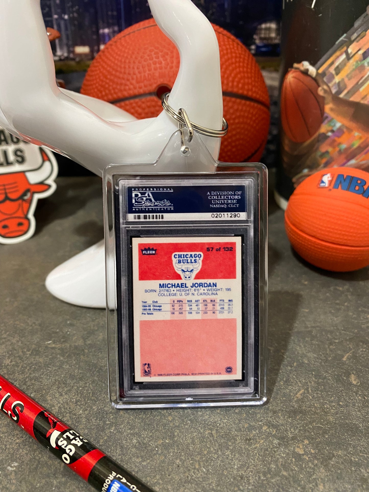 Michael Jordan Rookie PSA