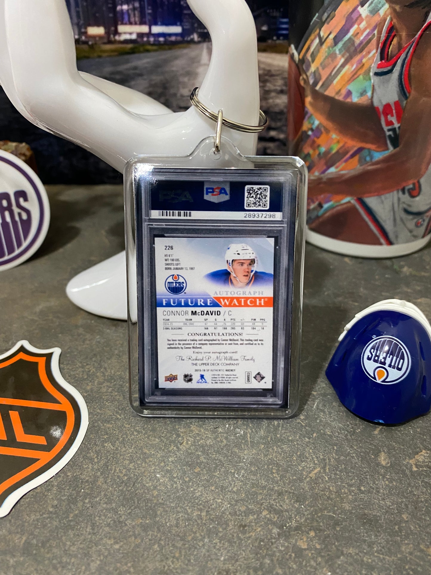 Connor McaDavid PSA SLAB