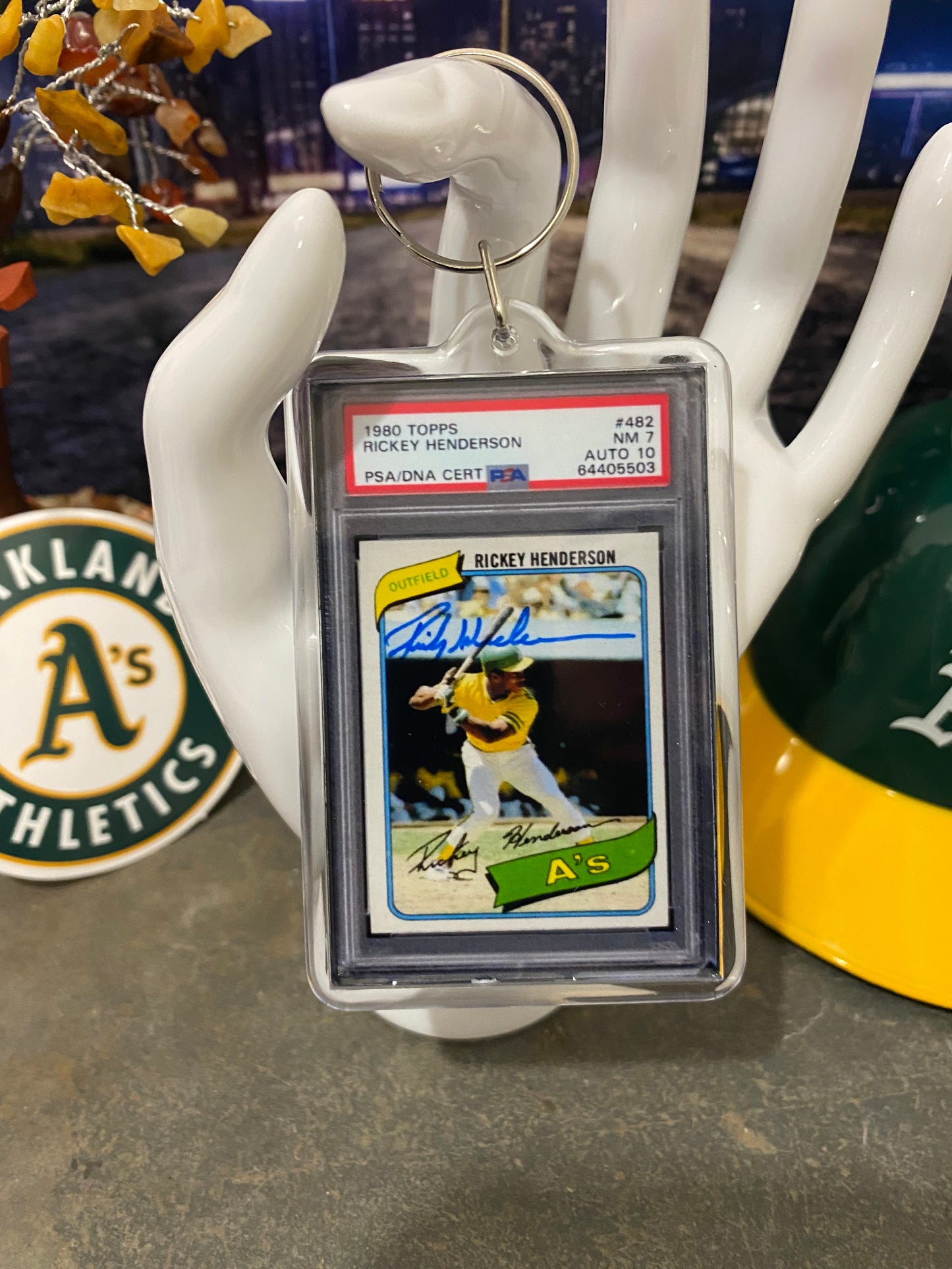 Rickey Henderson PSA