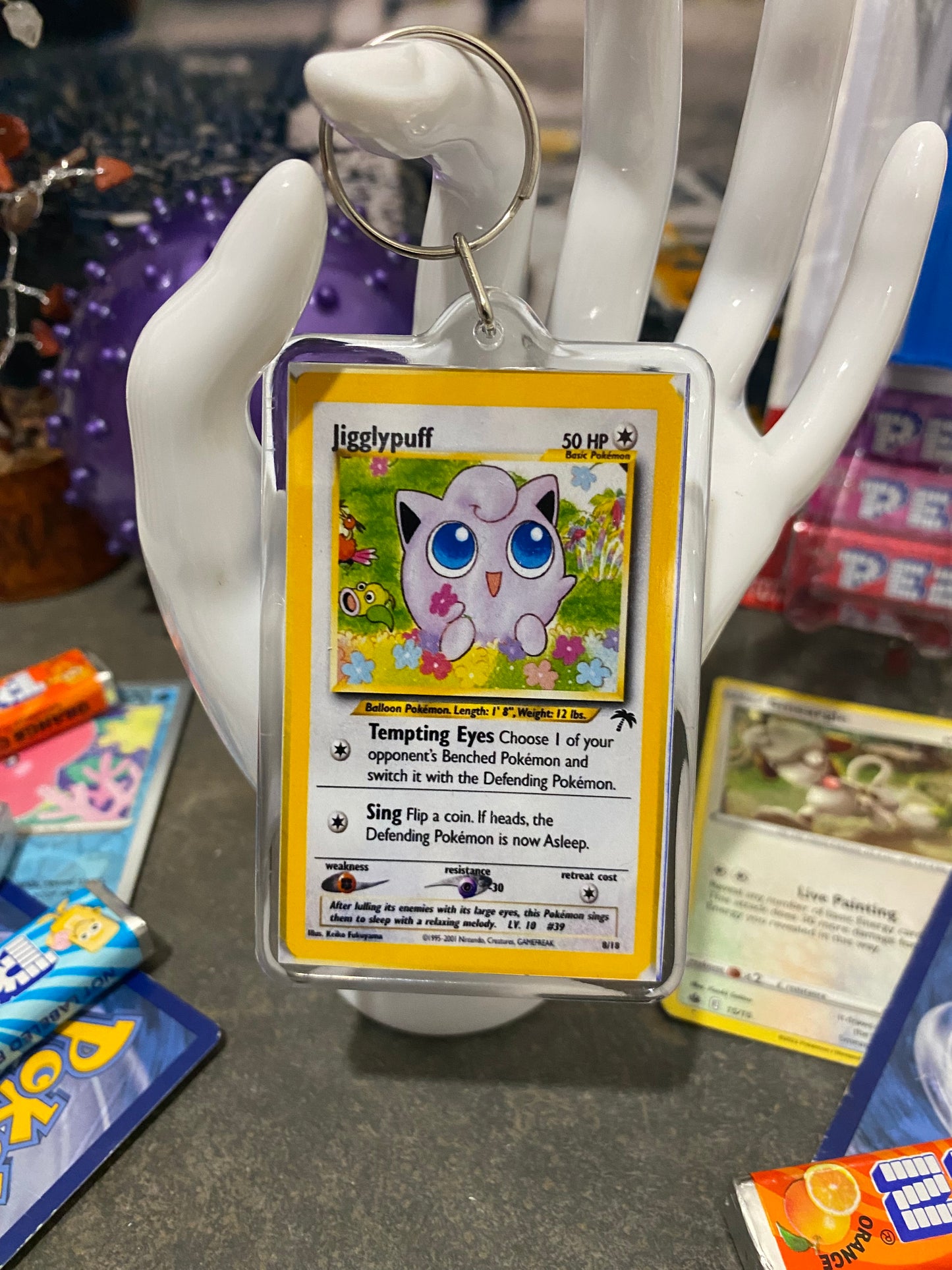 Pokémon Jigglypuff Southern Islands Keychain