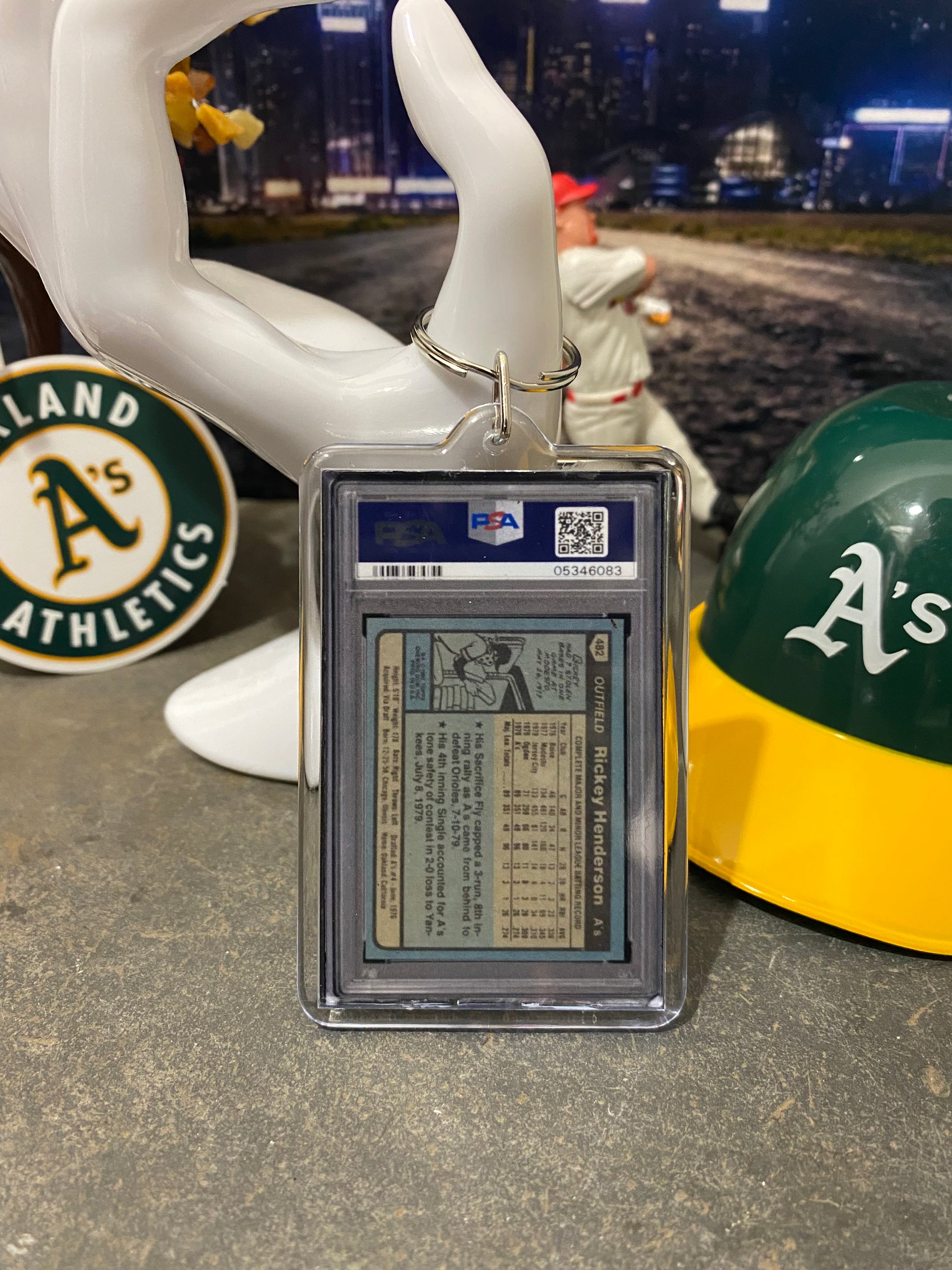 Rickey Henderson PSA10