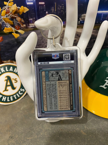 Rickey Henderson PSA