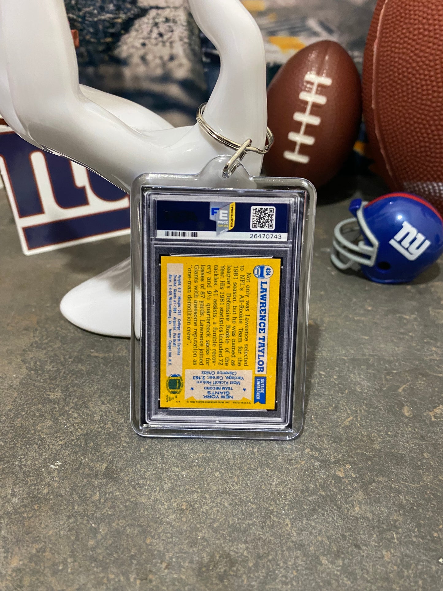 Lawrence Taylor PSA 10