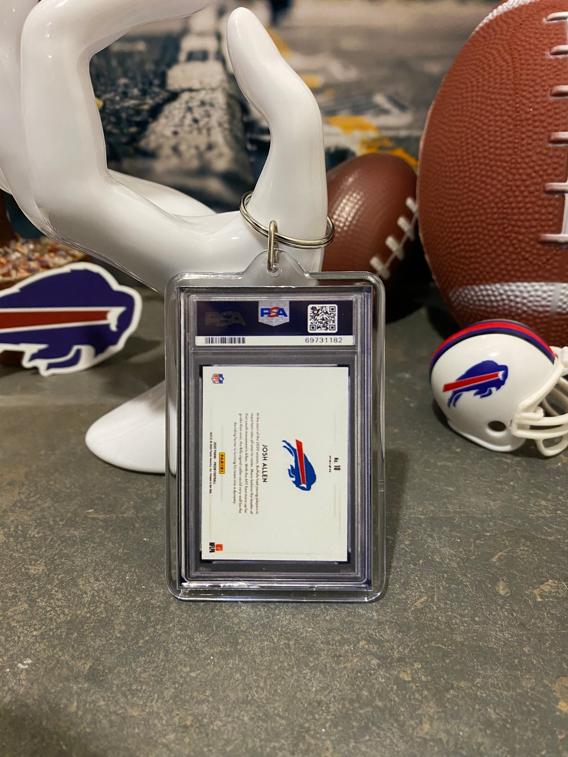 Josh Allen PSA slab