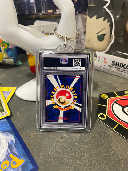 2003 Pokémon Charizard Ex Dragon PSA Slab Keychain