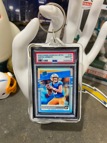 Justin Herbert Donruss OPTIC