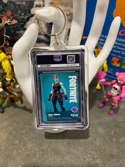 2019 Fortnite Ghoul Trooper PSA Slab Keychain