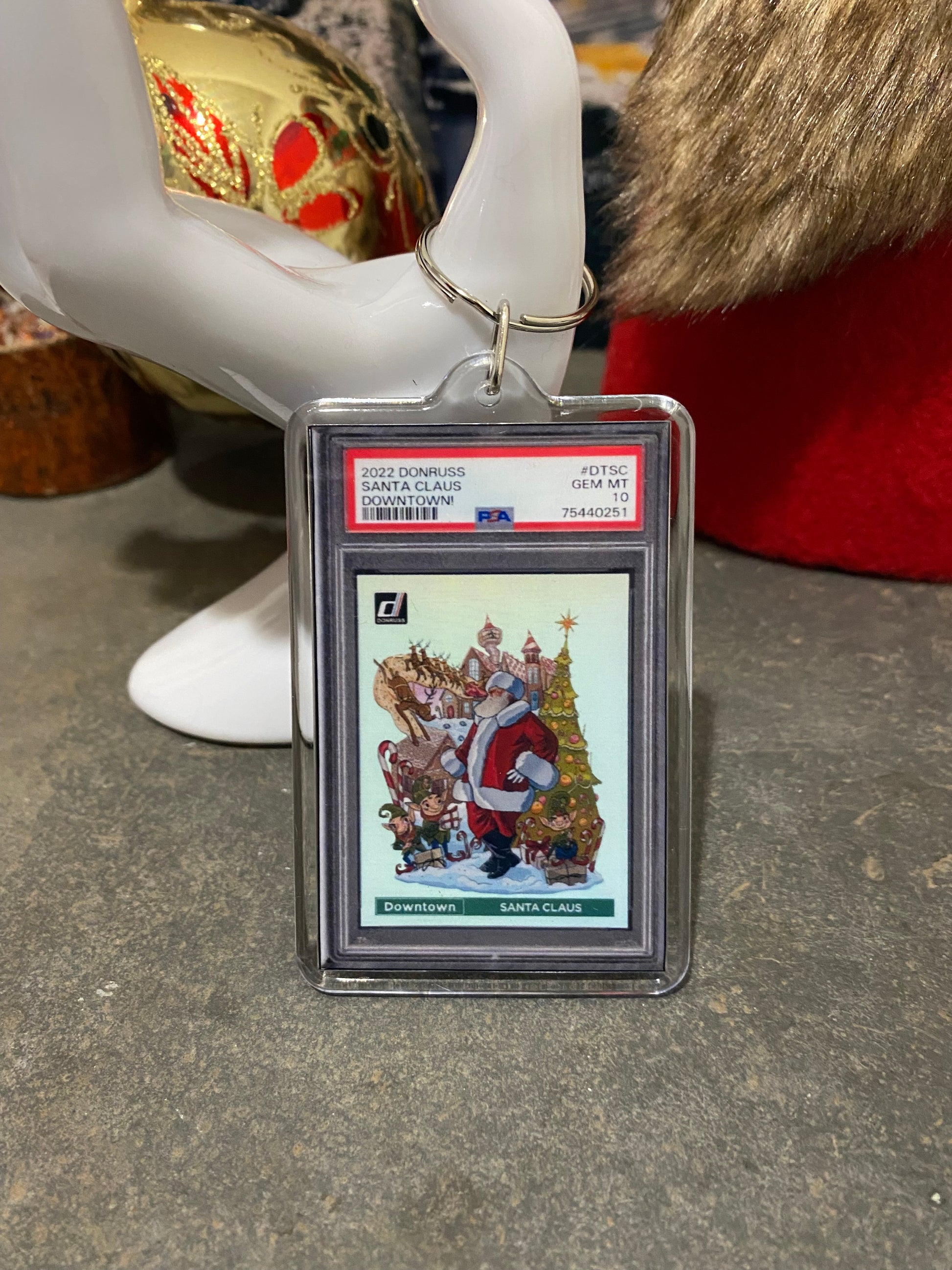 Santa Claus Downtown Card