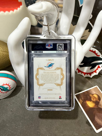 2020 Flawless Tua Tagovailoa PSA Slab Keychain
