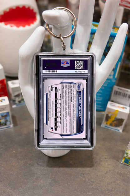 2023 Bowman Junior Caminero PSA Slab Keychain