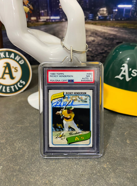 Rickey Henderson Slab