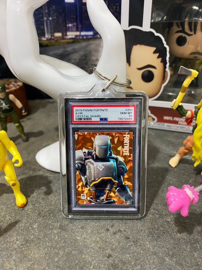 2019 Fortnite A.I.M. PSA Slab Keychain