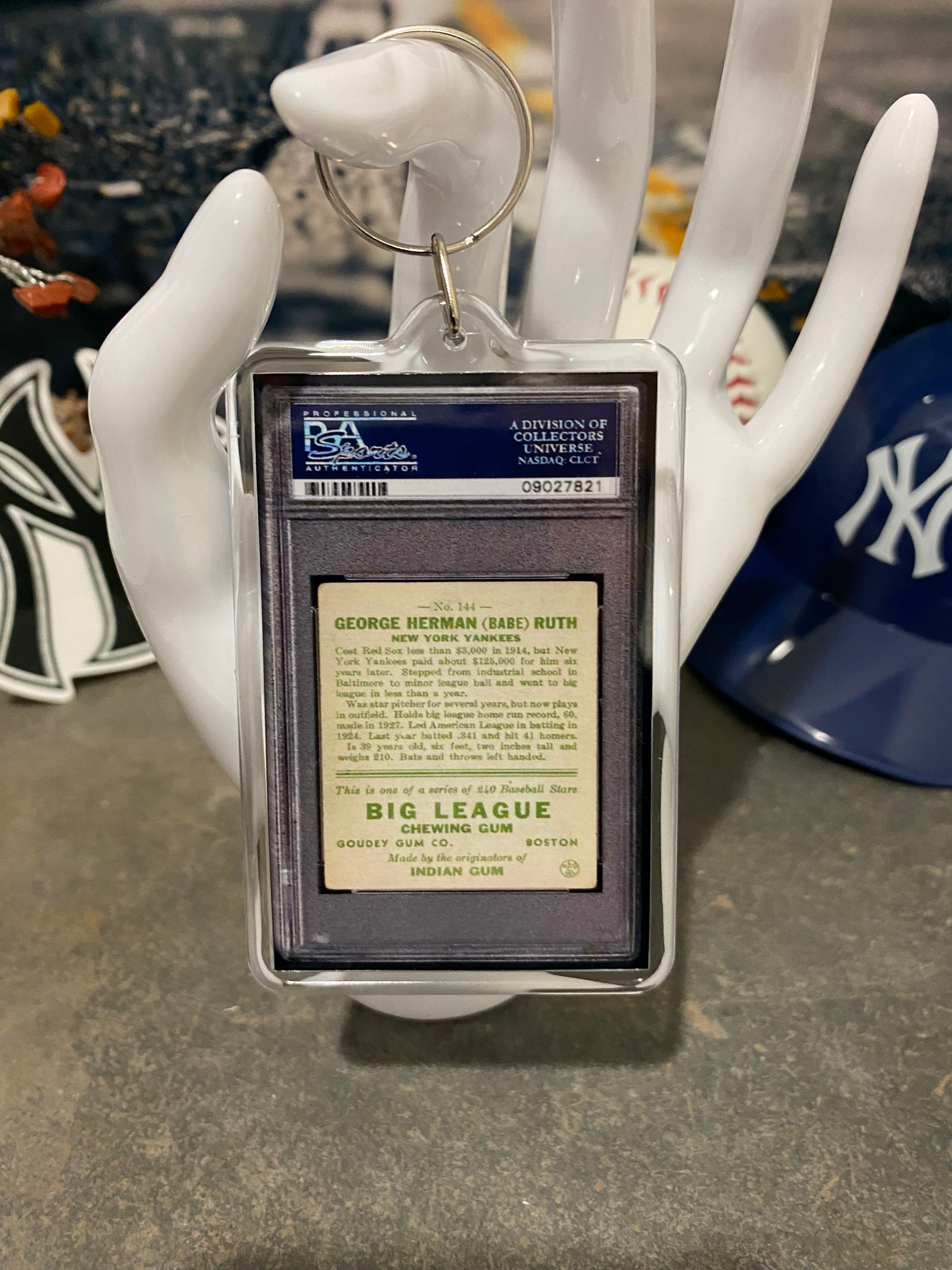 Babe Ruth Goudey PSA 10