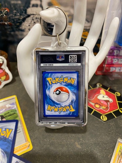 2013 Pokémon Charizard Plasma Storm PSA Slab Keychain