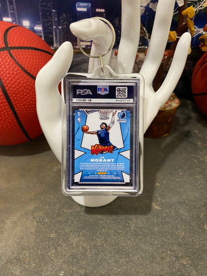 2019 Panini Ja Morant Kaboom! PSA Slab Keychain