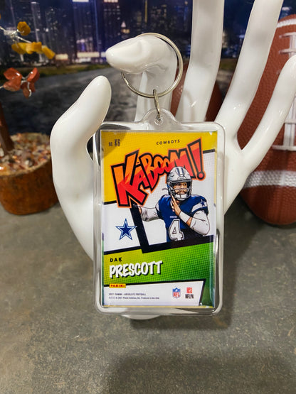 2021 Absolute Dak Prescott Kaboom! Keychain